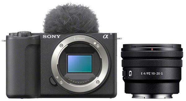 Sony Vlog-Kamera Alpha ZV-E10 II + SEL 10-20mm f/4.0 G PZ 