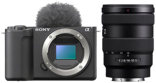 Sony Vlog-Kamera Alpha ZV-E10 II + SEL 16-55mm f/2,8 G 