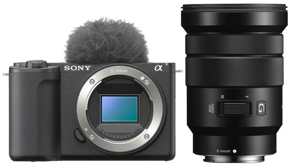 Sony Vlog-Kamera Alpha ZV-E10 II + SEL 18-105mm f/4,0 OSS PZ 