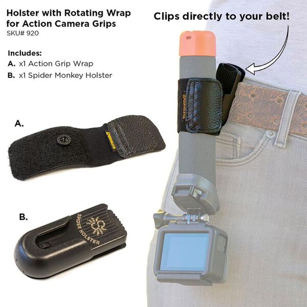 SPIDER HOLSTER SpiderMonkey ActionGrip Kit 