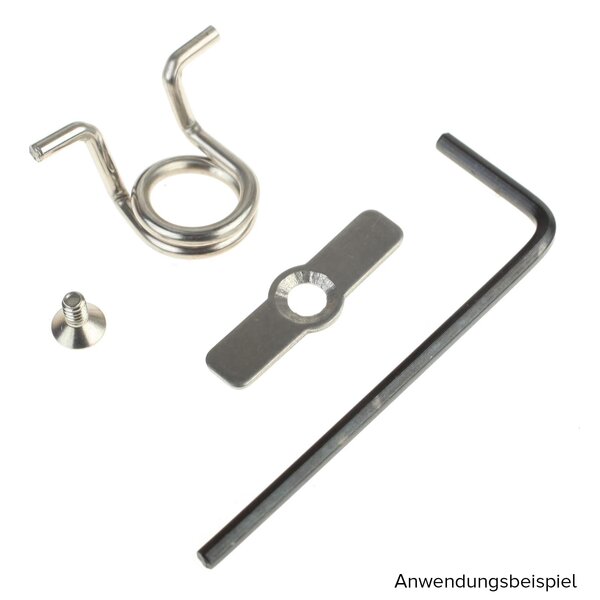 SPIDER HOLSTER Tether Bail Accessory Kit Befestigungsring für Spider Web Tether Sicherungsgurt 