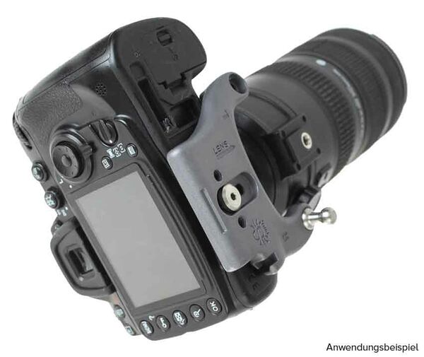 SpiderPro Holster Set V2 Hüft-Tragesystem mit Holster, Kameraplatte und Pin für eine professionelle DSLR-Kamera 