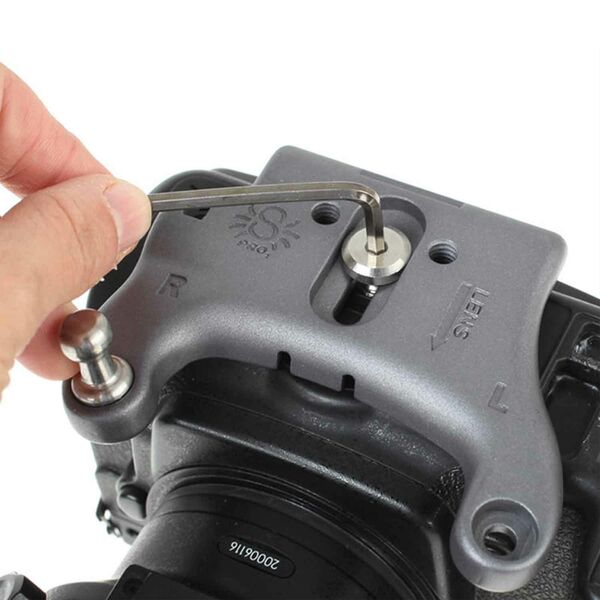 SpiderPro Holster Set V2 Hüft-Tragesystem mit Holster, Kameraplatte und Pin für eine professionelle DSLR-Kamera 