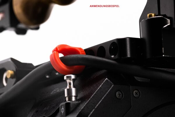 Sprig 6er Pack (1/4 -20) Kabel- Management  Red