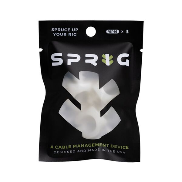 Sprig 6erPack  (1/4 -20) Kabel-Management  Glow-in-the-Dark