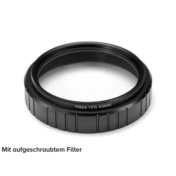 Squarehood Adapter Ring (X100VI)  geriffelt Schwarz