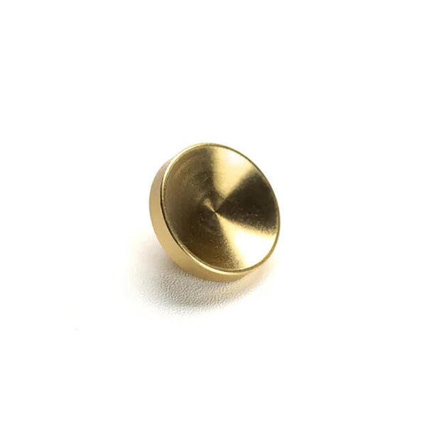 Squarehood Auslöseknopf Concave  Messing