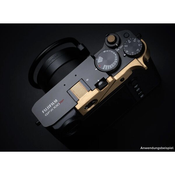 Squarehood Daumenauflage GFX 100RF  Messing