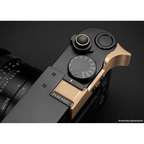 Squarehood Daumenauflage Q3 43  Messing