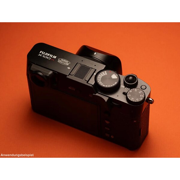 Squarehood Daumenauflage - X100VI  geriffelt Schwarz