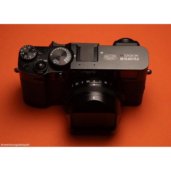 Squarehood Daumenauflage - X100VI  geriffelt Schwarz