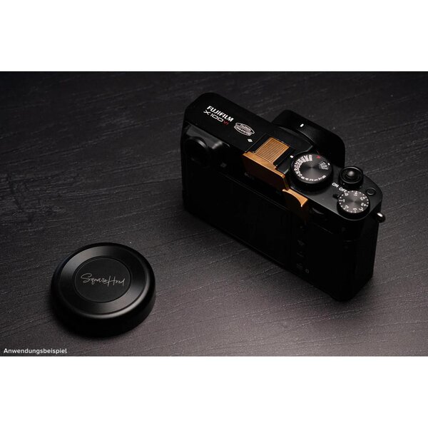 Squarehood Daumenauflage - X100VI  glatt Messing