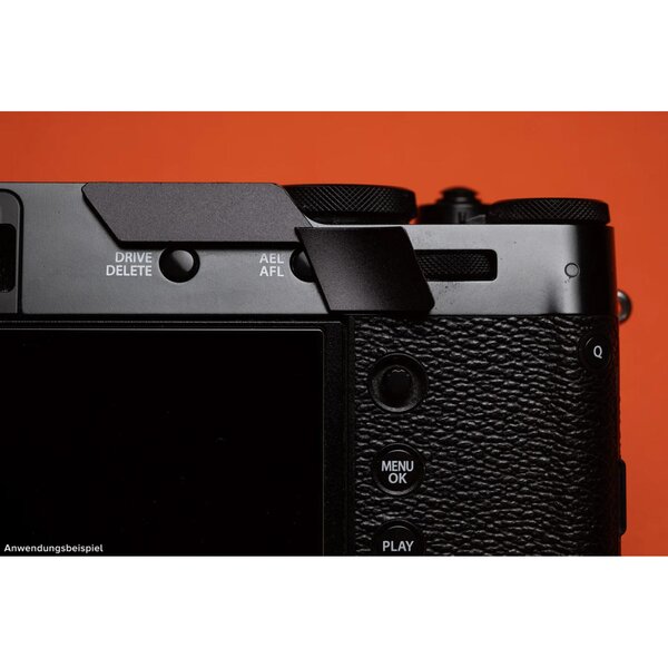 Squarehood Daumenauflage - X100VI  glatt Schwarz