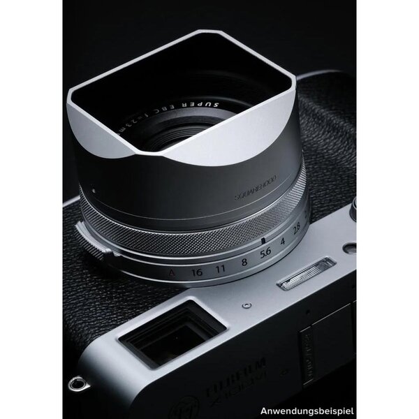 Squarehood Gegenlichtblende Mk 4 (X100 Serie)  Silber