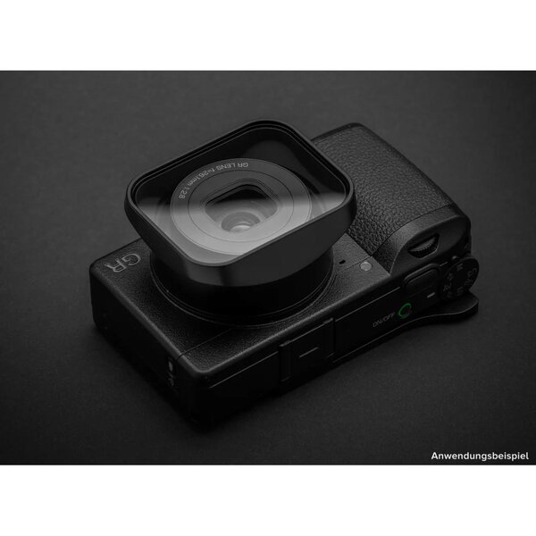 Squarehood Gegenlichtblende Ricoh GR Glass III X  Haze 10%