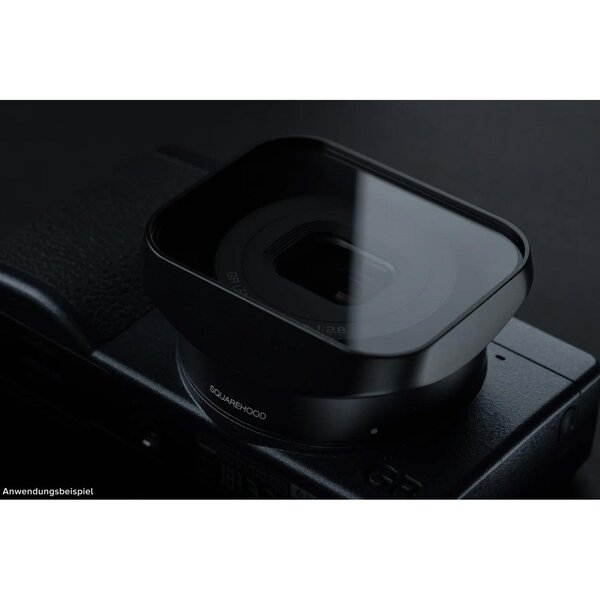 Squarehood Gegenlichtblende Ricoh GR III Glass  Haze 10%