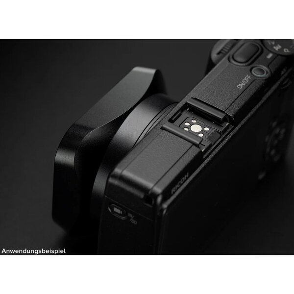 Squarehood Gegenlichtblende Ricoh GR IV Glass  Clear
