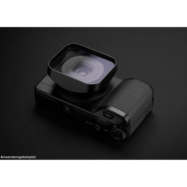 Squarehood Gegenlichtblende Ricoh GR IV Glass  Haze