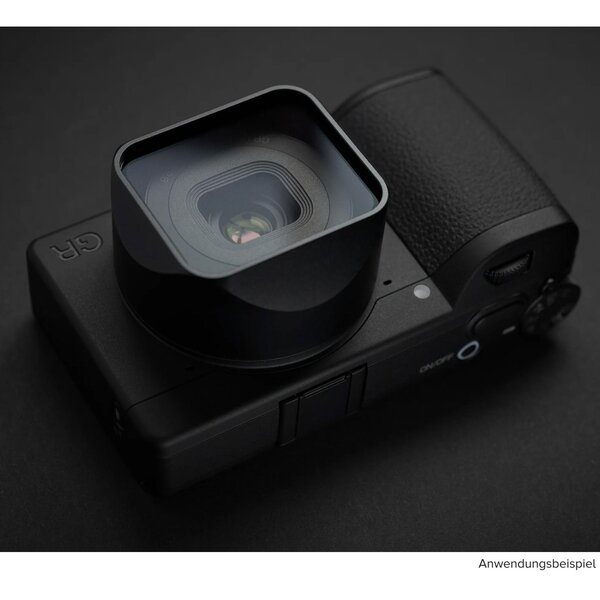 Squarehood Gegenlichtblende Ricoh GR IV - V2 Glass  Haze