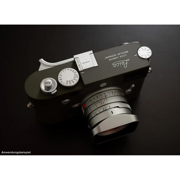 Squarehood Gegenlichtblende Summicron 35mm  Silber