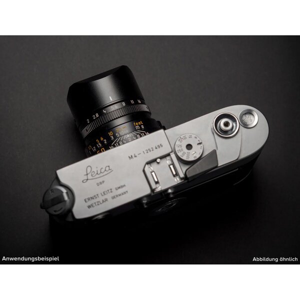 Squarehood Gegenlichtblende Summicron 50mm  Silber