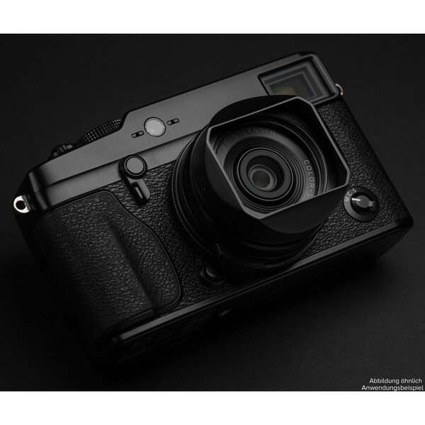 Squarehood Gegenlichtblende Voigtlander Fuji - 18/27mm  Silber