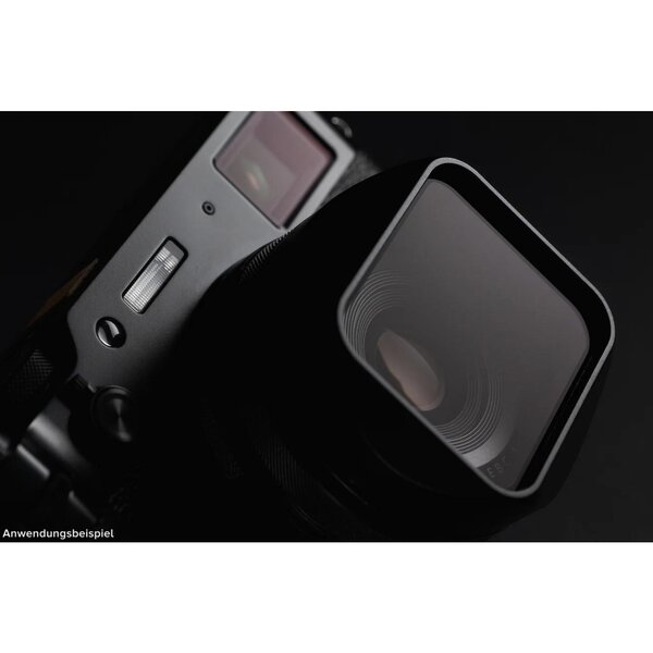 Squarehood Gegenlichtblende X100 Glass  Haze 10% Schwarz