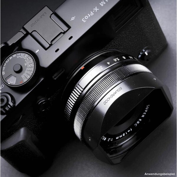 Squarehood Gegenlichtblende XF 18mm f/2  Schwarz