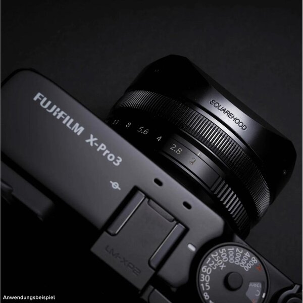 Squarehood Gegenlichtblende XF 18mm f/2  Schwarz