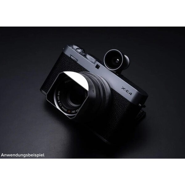 Squarehood Gegenlichtblende XF 23 / 35mm f2  Silber