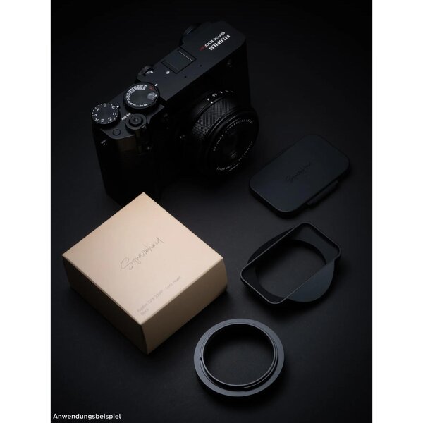 Squarehood Gegenlichtblende GFX100RF  Schwarz