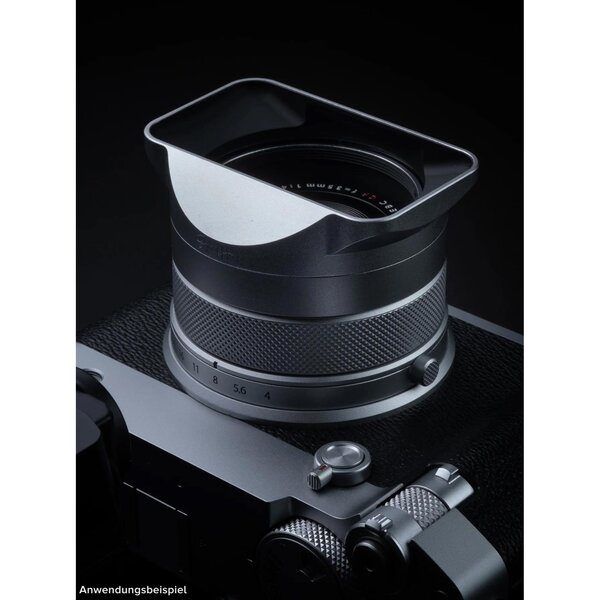 Squarehood Gegenlichtblende GFX100RF  Silber