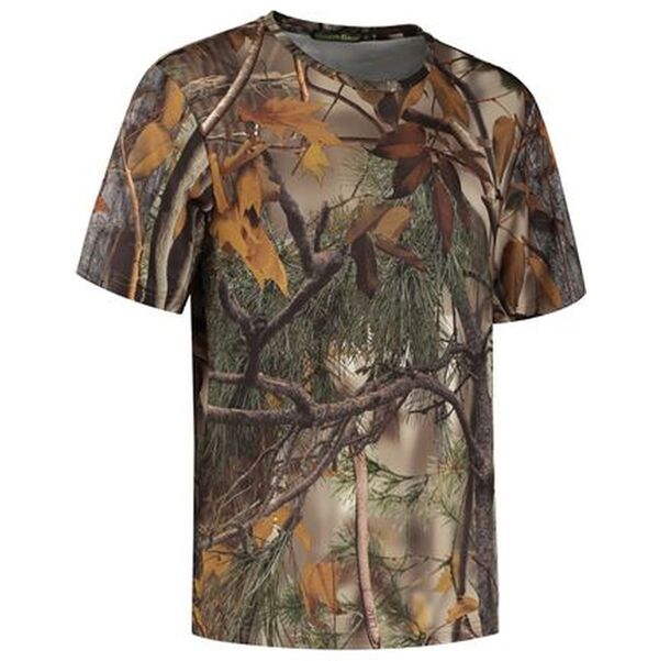 Stealth Gear T-Shirt Kurzarm Camo Forest Print  XXL