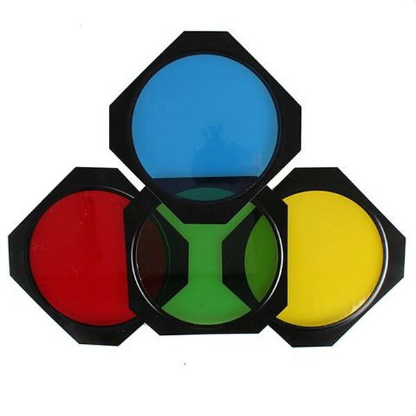 StudioKing Barndoors SK-BD18 w/ Colour Filters And Grid 