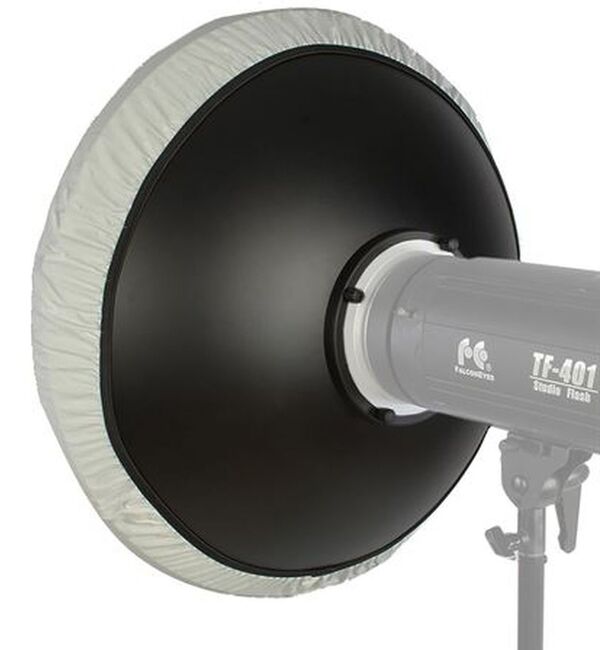 StudioKing Beauty Dish Silber mit Waben  SK-BD550 55 cm