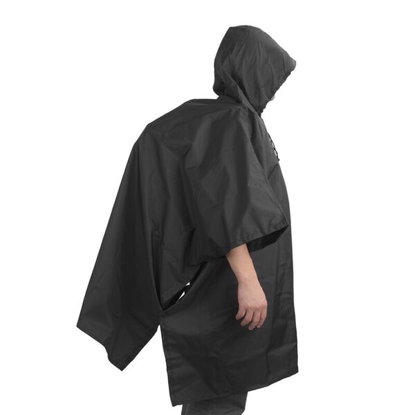 Summit-Creative Regenponcho  schwarz