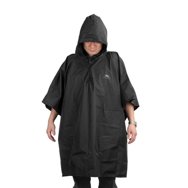 Summit-Creative Regenponcho  schwarz