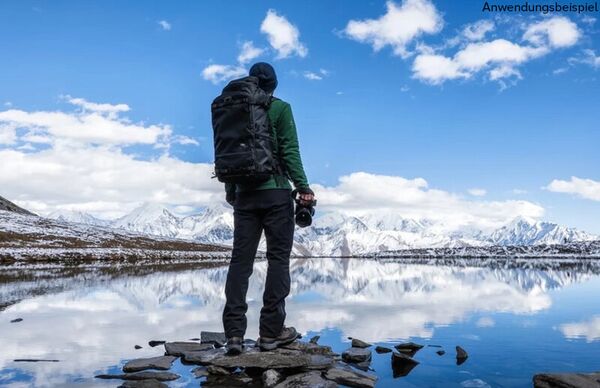 Summit-Creative Tenzing Rolltop-Rucksack  30 Liter schwarz