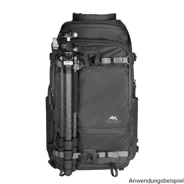 Summit-Creative Tenzing Rolltop-Rucksack  40 Liter schwarz