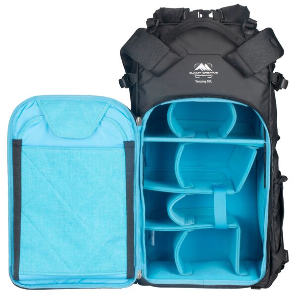 Summit-Creative Tenzing Rolltop-Rucksack  50 Liter schwarz