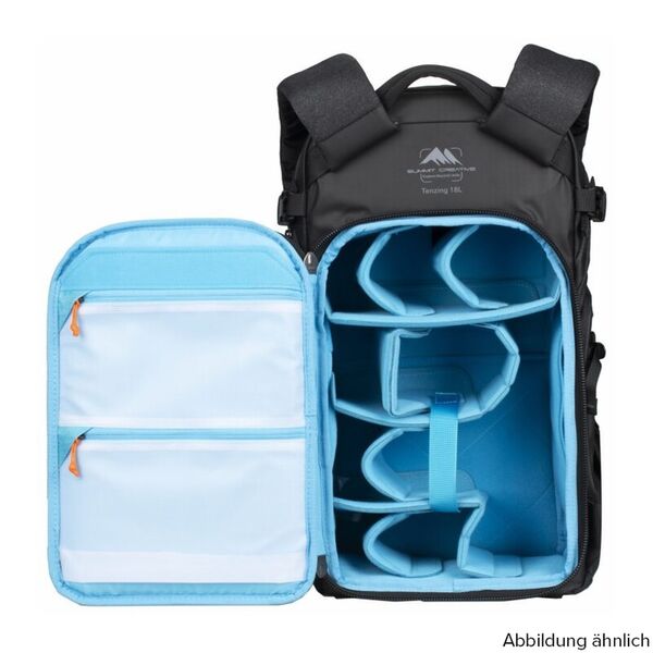 Summit-Creative Tenzing Zip Top Backpack  25 Liter schwarz