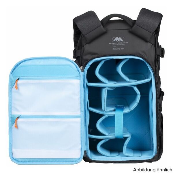 Summit-Creative Tenzing Zip Top Backpack  35 Liter schwarz