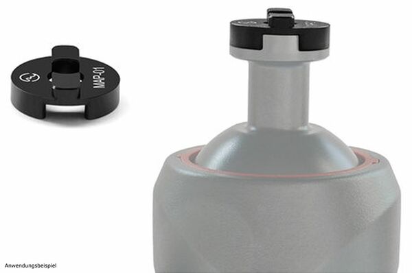 Sunwayfoto Kugelkopf Adapter MAP-01T für Manfrotto Kugelköpfe 
