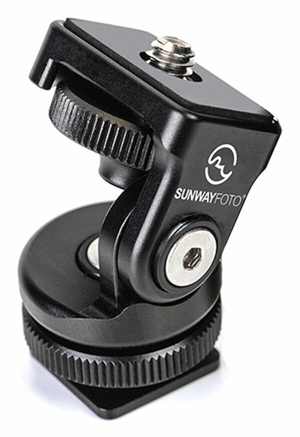 Sunwayfoto Kugelkopf Mini HB-02 inkl. Blitzschuhadapter 