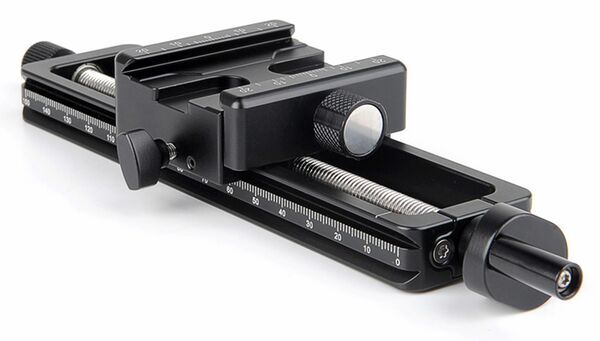 Sunwayfoto Makroschlitten MFR-150S mit Drehknopf 
