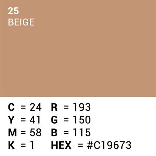 Superior Hintergrund Papier   2,72 x 11 m 25 Beige