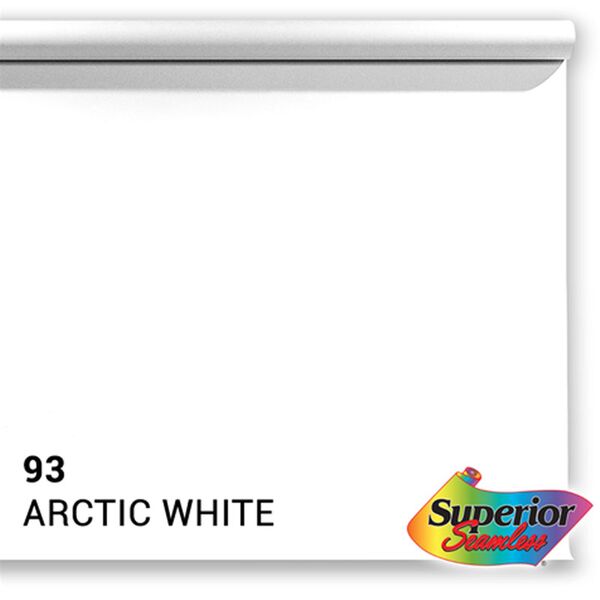 Superior Hintergrund Papier  2,72 x 11 m 93 Arctic White 