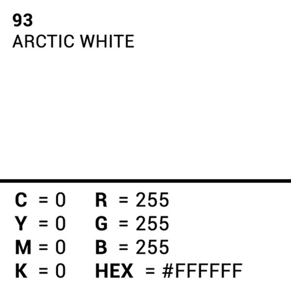 Superior Hintergrund Papier  2,72 x 11 m 93 Arctic White 