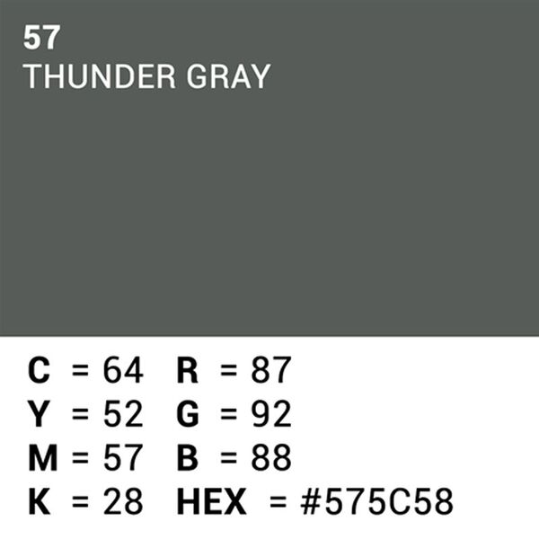 Superior Hintergrund Papier  2,72 x 11m 57 Thunder Grey 