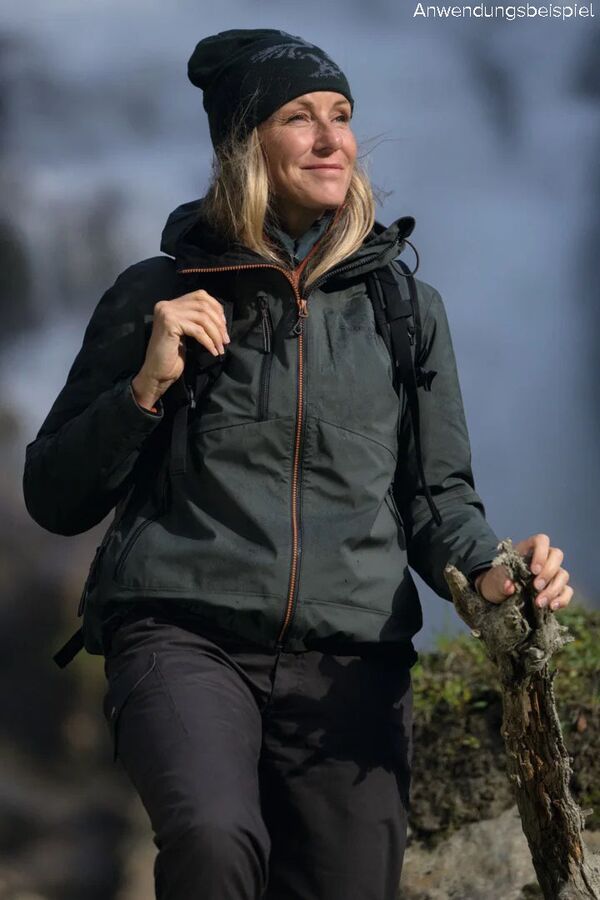 Swarovski Hawk merino beanie  grün